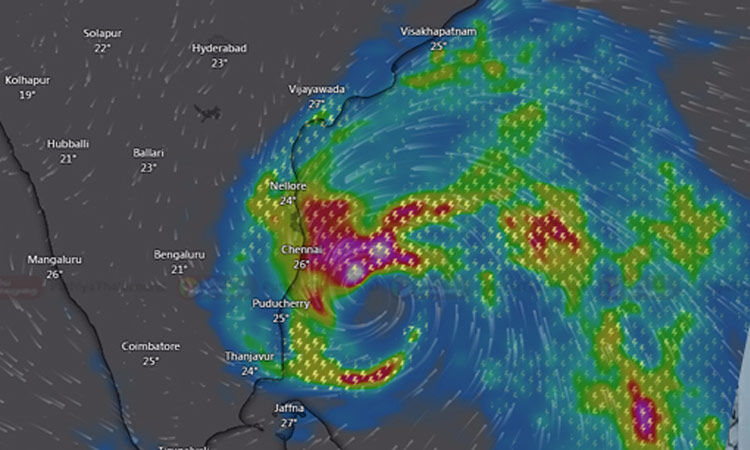 பெஞ்சல் புயல் கரையை கடக்க தாமதமாகும்?